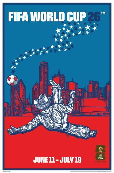 WK 2026 poster van Dallas