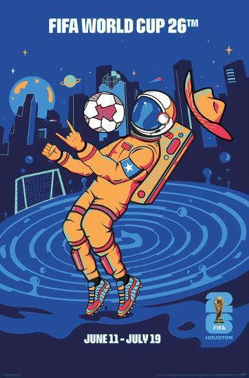 WK 2026 poster van Houston