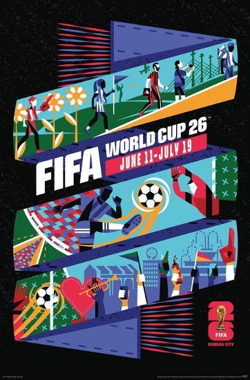WK 2026 poster van Kansas City