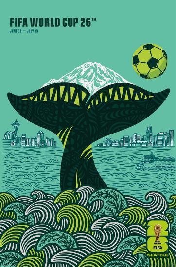 WK 2026 poster van Seattle