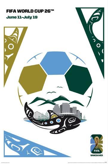 WK 2026 poster van Vancouver