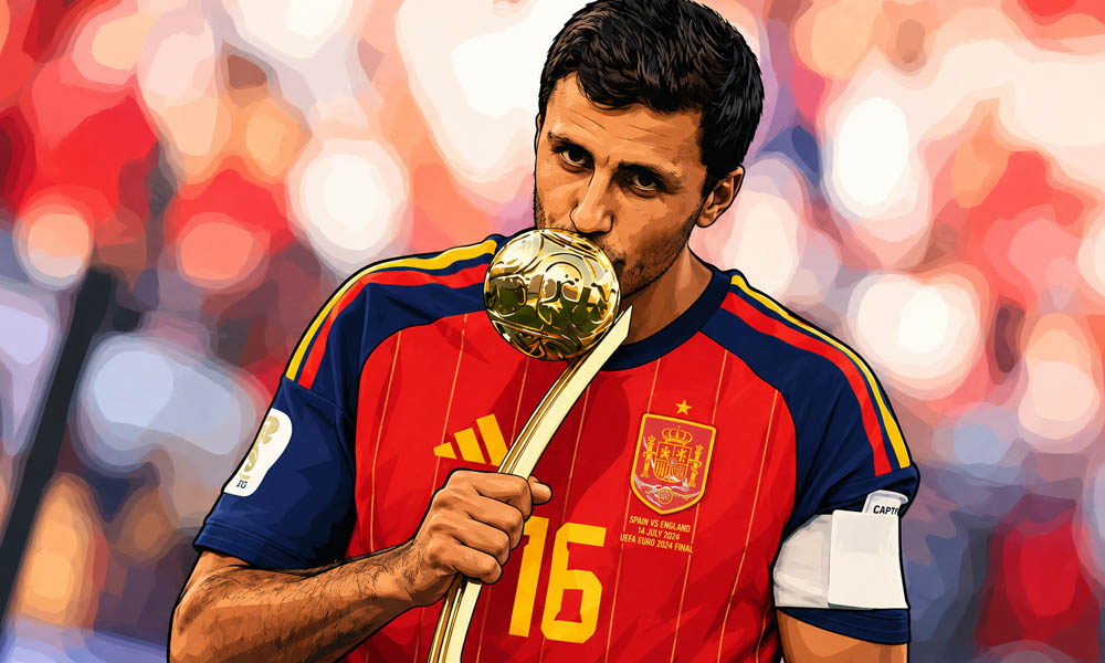 Rodri (Spanje) is de winnaar van de Golden Ball 2026.