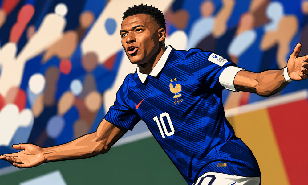 Kylian Mbappé (Frankrijk) is de winnaar van de Golden Boot 2026.