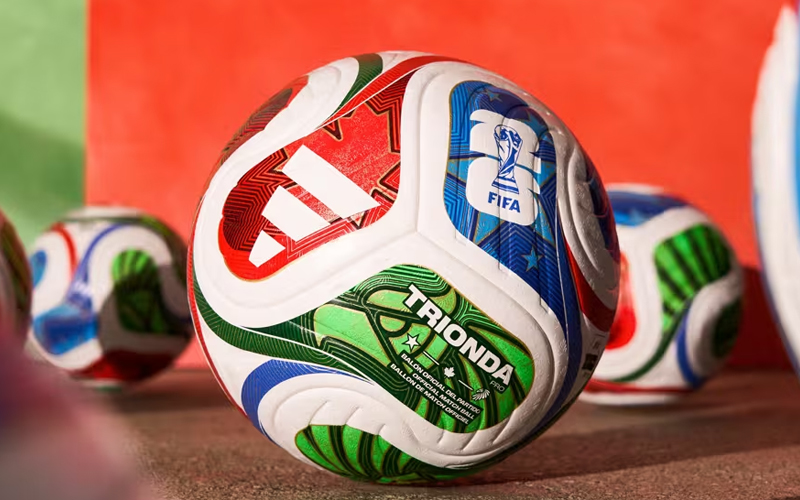 De officiële WK 2026 wedstrijdbal Trionda gepresenteerd door Adidas