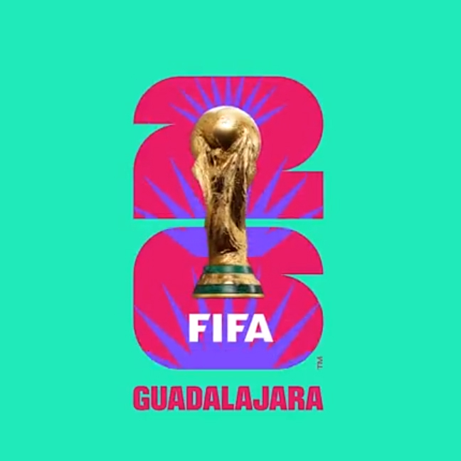 WK 2026 logo en beeldmerk van Guadalajara