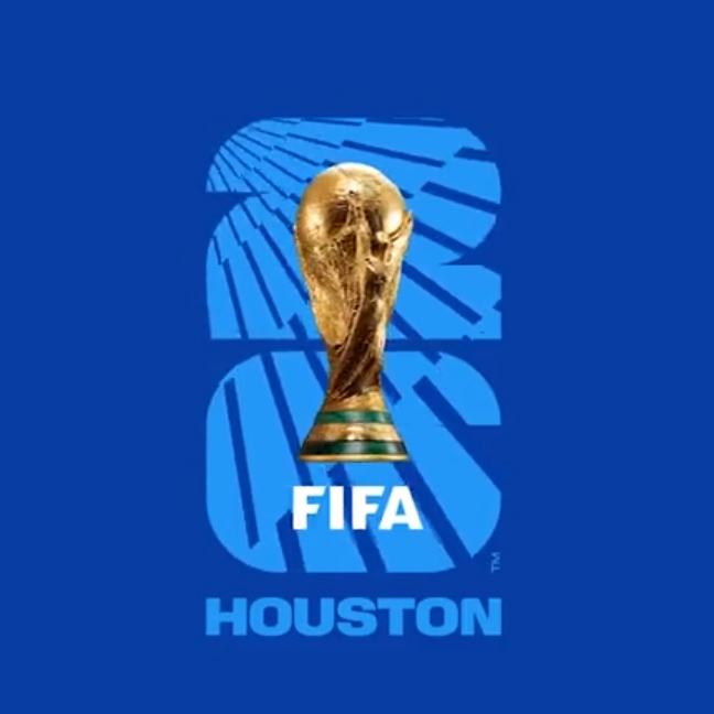 WK 2026 logo en beeldmerk van Houston