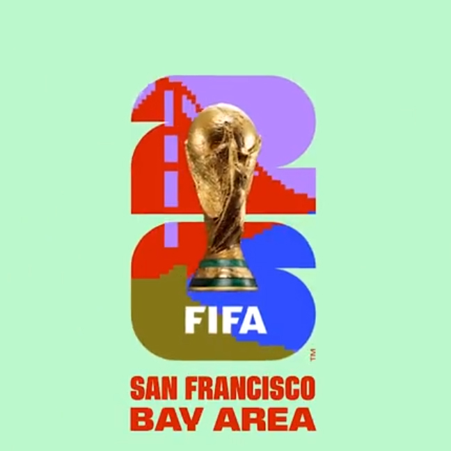 WK 2026 logo en beeldmerk van San Francisco