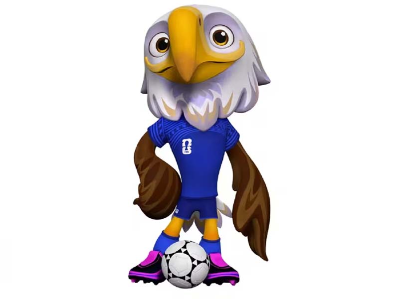 Mascotte Cluth the Bald Eagle (Verenigde Staten) van het WK 2026